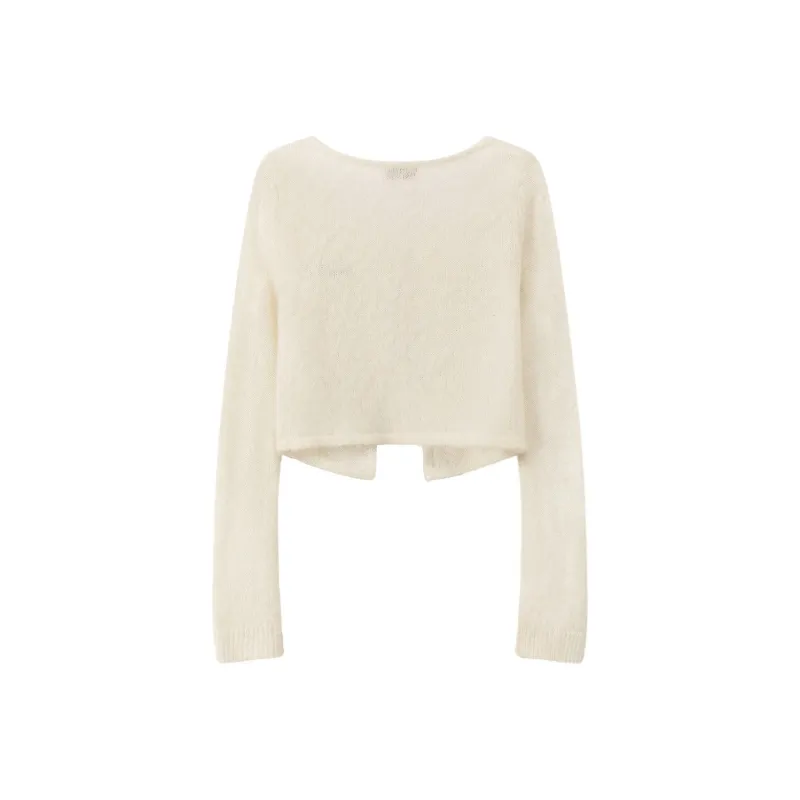CHUU Knitwear Women's White Apricot-1