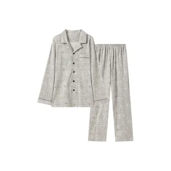 GOSO Pajama Set Men's Light Gray