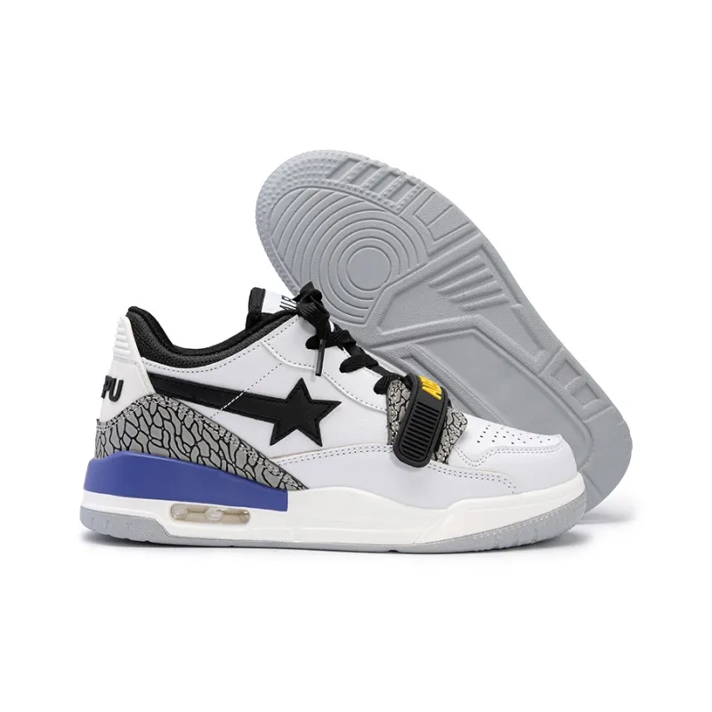 Snow Know The Answer SKTA Slip Resistant, Abrasion Resistant, Lightweight, Breathable Low Top Skateboard Shoes Unisex-38