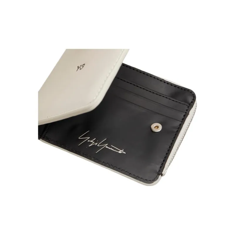 Y-3 Logo-print Leather Wallet-3