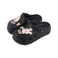 Black[EVA Platform Slip-Resistant]