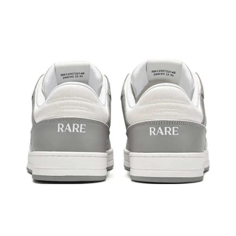 RARE RICH Collection Low Top Skateboard Shoes Men's Gray White-2
