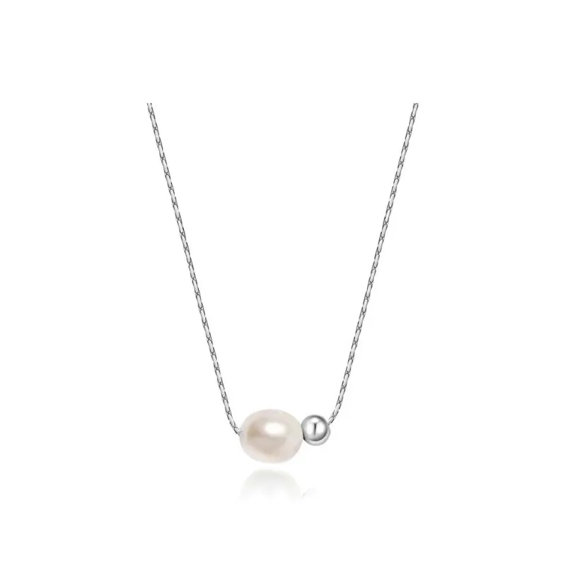 Yuanyanghuangjin Pearl Necklaces Women's-0