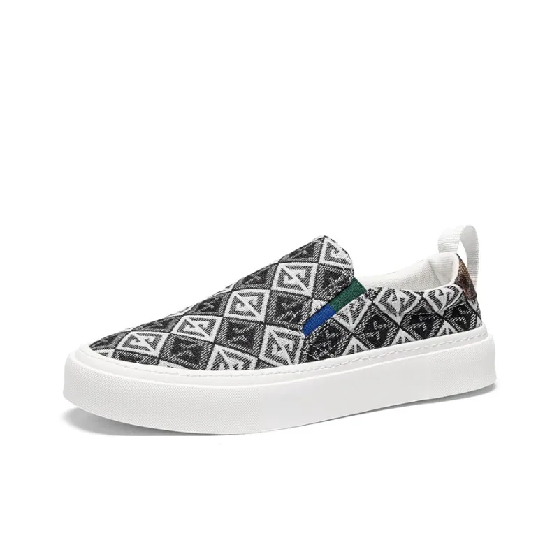 OFFER AITR Anti Slip And Wear Resistant Breathable Low Top Canvas Shoes Men's-7