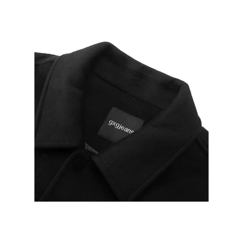Gxg Jeans Coats Men Black-2