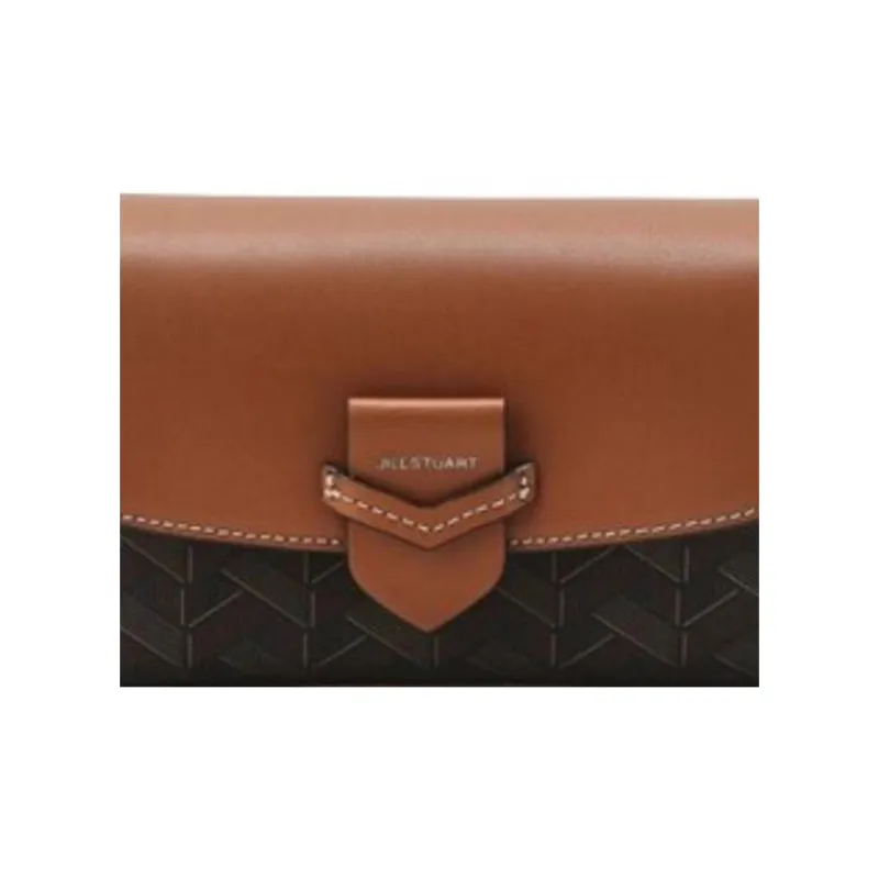 JILL STUART Natural Leather Shoulder Bag Mini Women's Brown-4