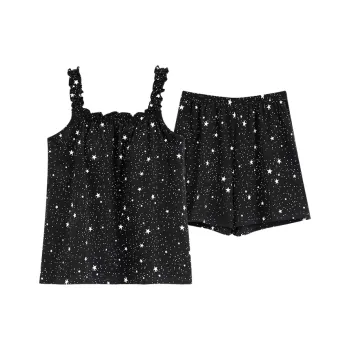 Xiang Ning Pai Pajama Set Women's Black