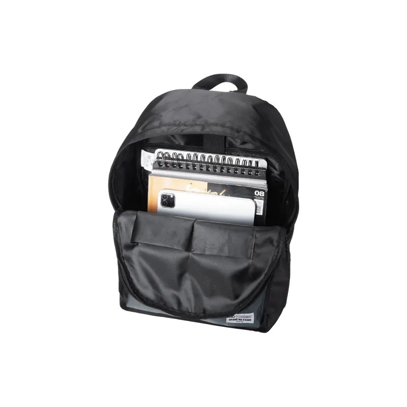 Spare No Pains. Polyester Backpack Regular Unisex White-19