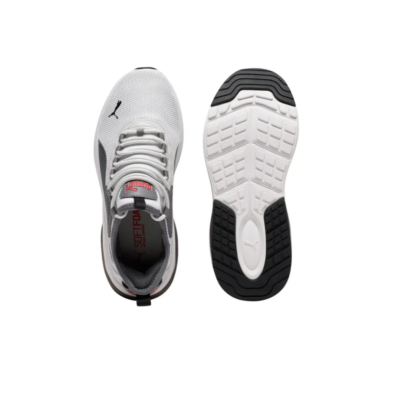 PUMA Amplifier Anti Slip Wear Resistant Low Top Casual Shoes Unisex Gray-3