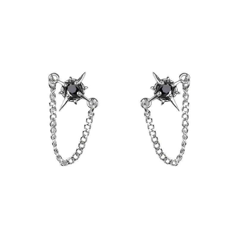 KING OF BLING Alloy Earrings Unisex-0