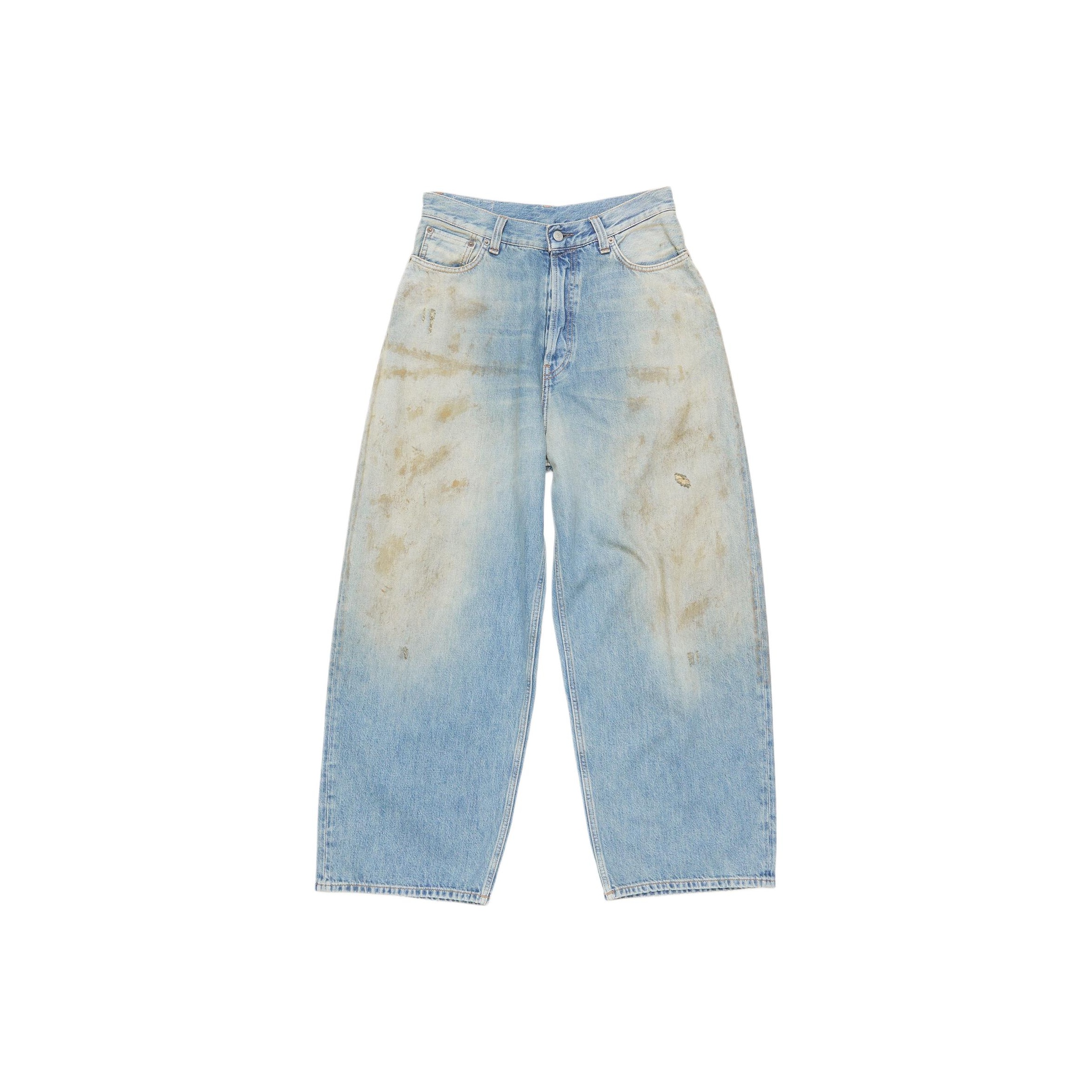 Acne Studios Super Baggy Fit Jeans | Black | FARFETCH