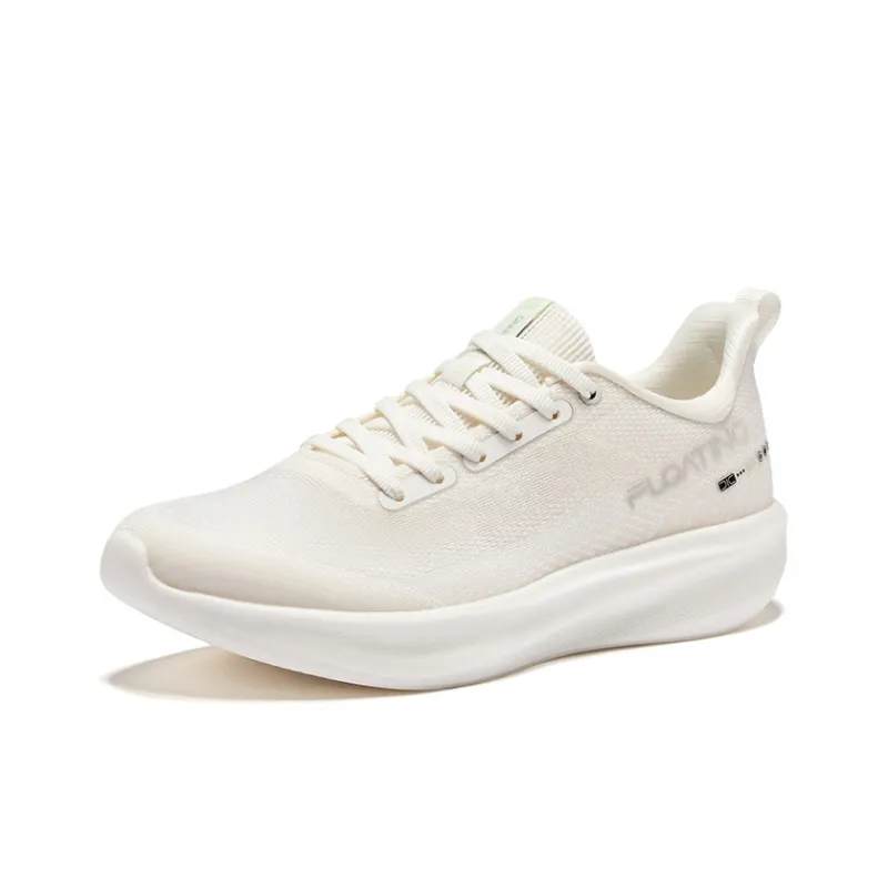 Erke Water Float 6 Cushioning, Breathable, Lightweight Low Top Training Running Shoes Women's Microcrystal White-2