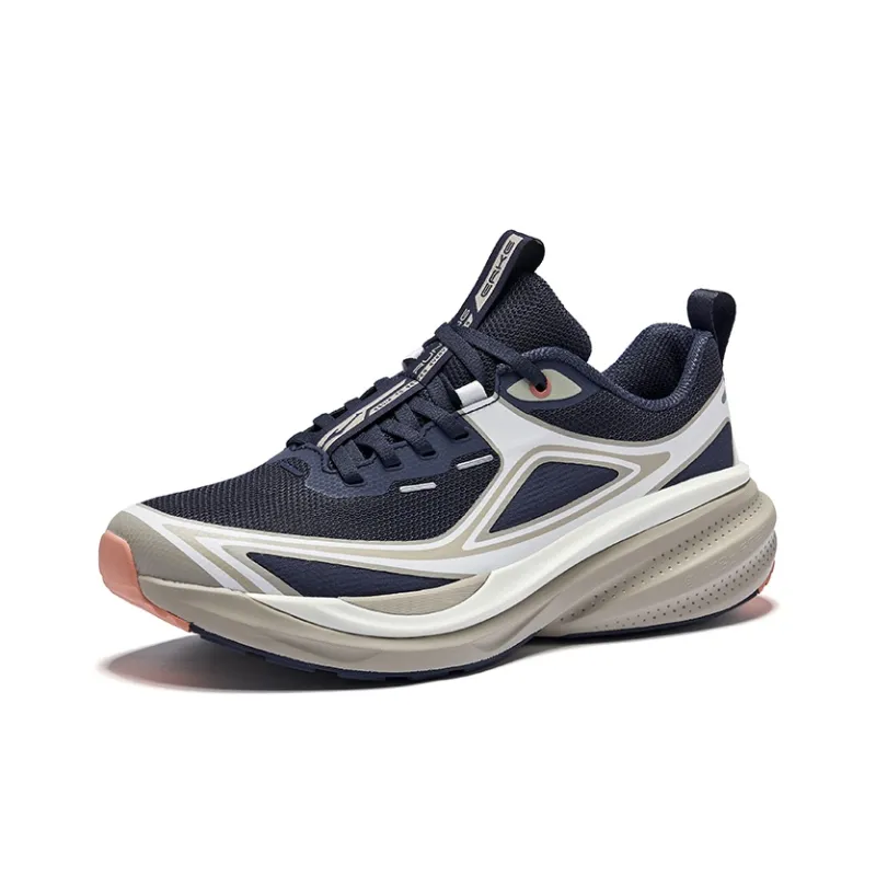 Erke Vertical And Horizontal 1.0 Running Shoes Men Low Top Summer Cicada Blue Microcrystal White-2