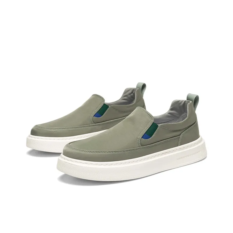OFFER AITR Anti Slip And Wear Resistant Breathable Low Top Canvas Shoes Men's-8