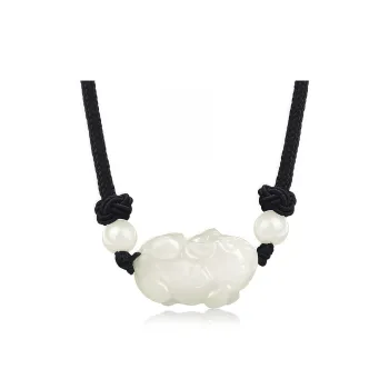Di Su Xing Hetian Jade Pendants White Jade Women's