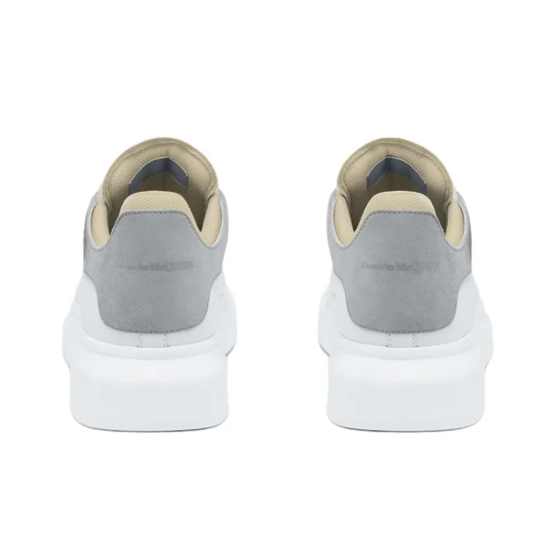 Alexander McQueen Oversized Sneaker Low Top Casual Shoes Men's White-3