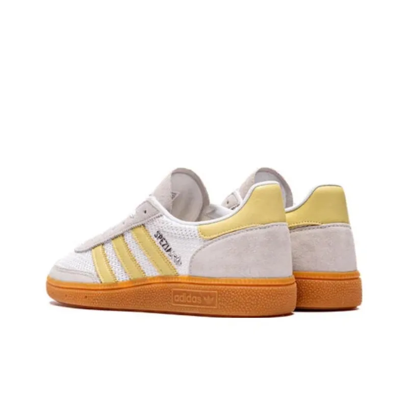 Adidas Handball Spezial White Powder Yellow Women's-2