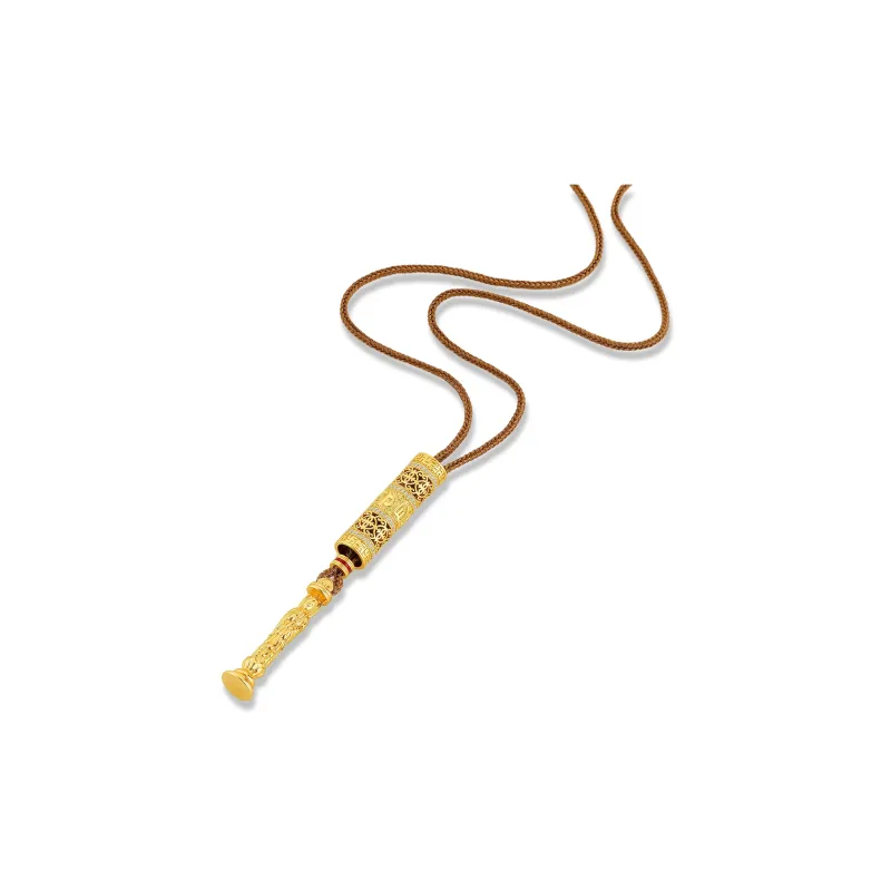 Right Hand Waiting Synthetic Cubic Zirconia Necklaces Unisex-1