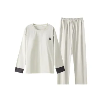 ZAO FU NIAO Pajama Set Women's Star Gray
