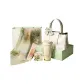 Love Mom: Elegant White Auspicious Cloud Embroidery Bag Box 01