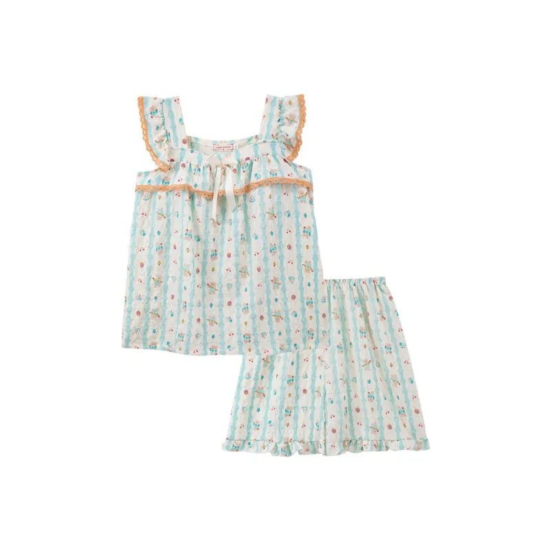 Sleeping Beauty Pajama Set Women's Multicolor-0