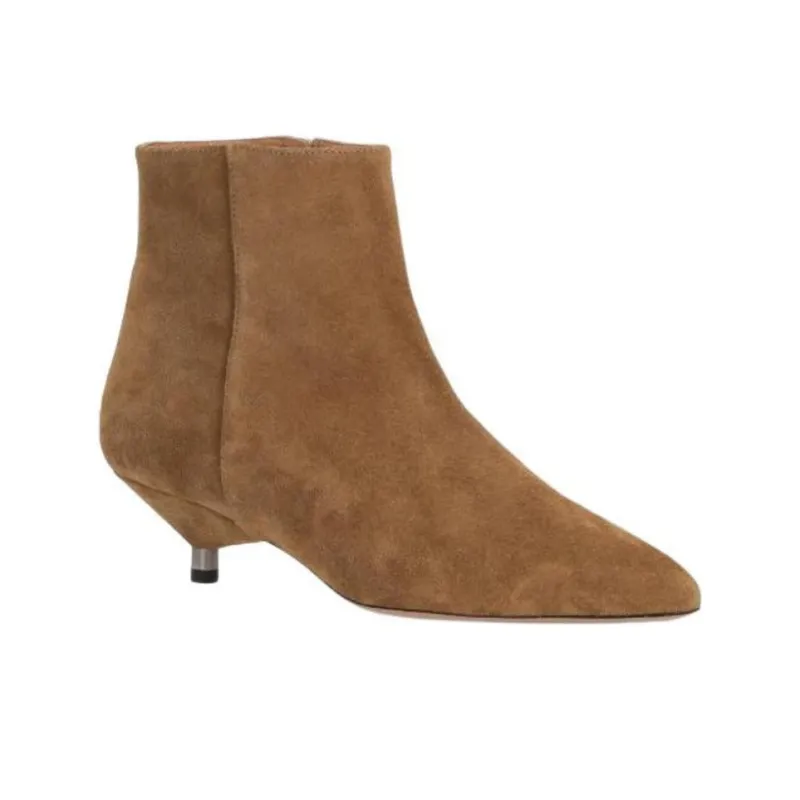 ISABEL MARANT Ankle Boots 4.5cm Women's Brown-1