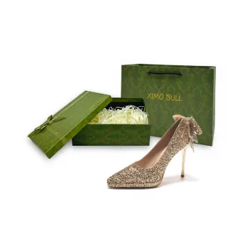 XIMO BULL Slim Heel High Heels 11CM Women's