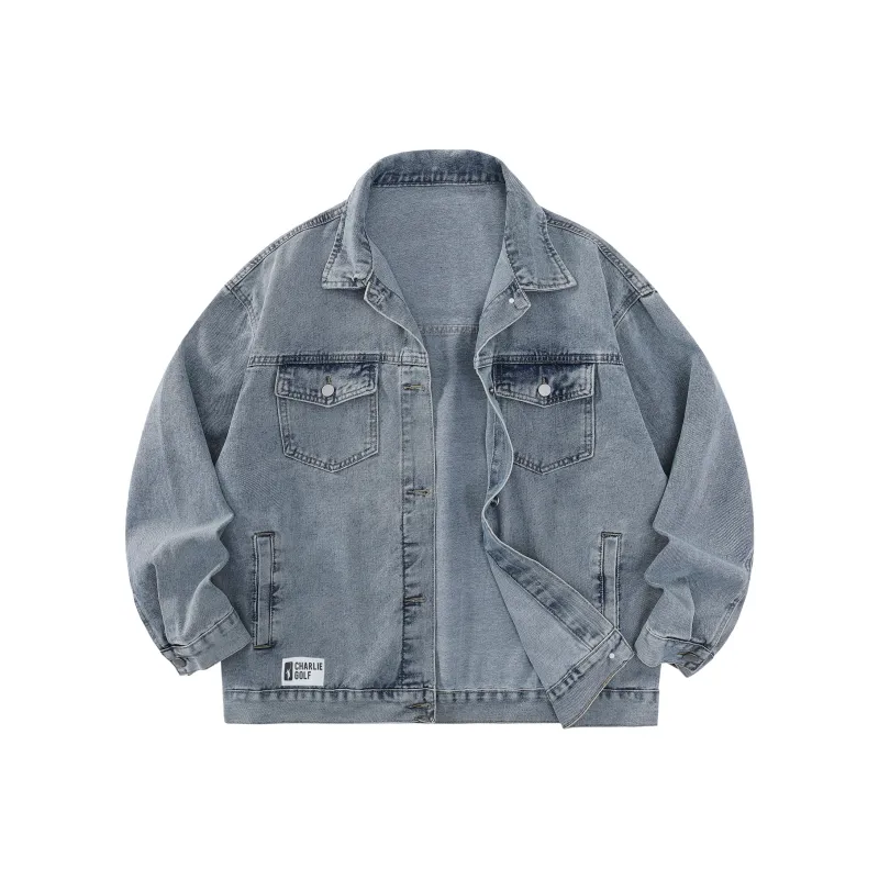 CHARLIE GOLF Denim Jacket Unisex-5