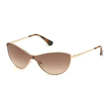 GUESS Metal Cat Eye Sunglasses Women's Gold
