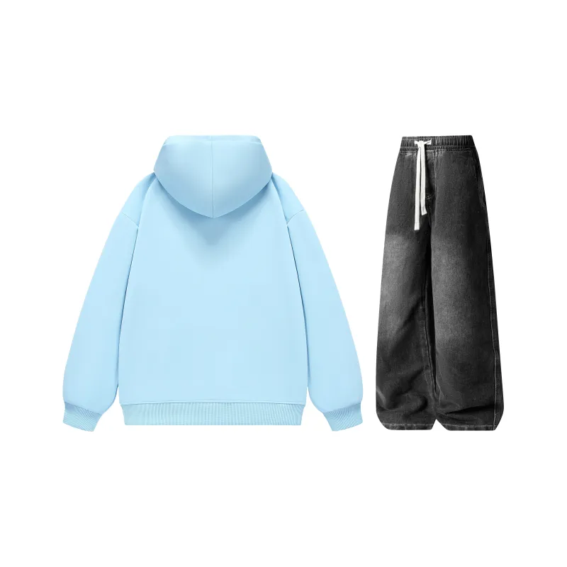 A.X.S.K Sweatshirt Sets Unisex-14
