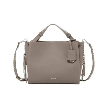 TUMI Leather One Shoulder Handbags Women's Taupe