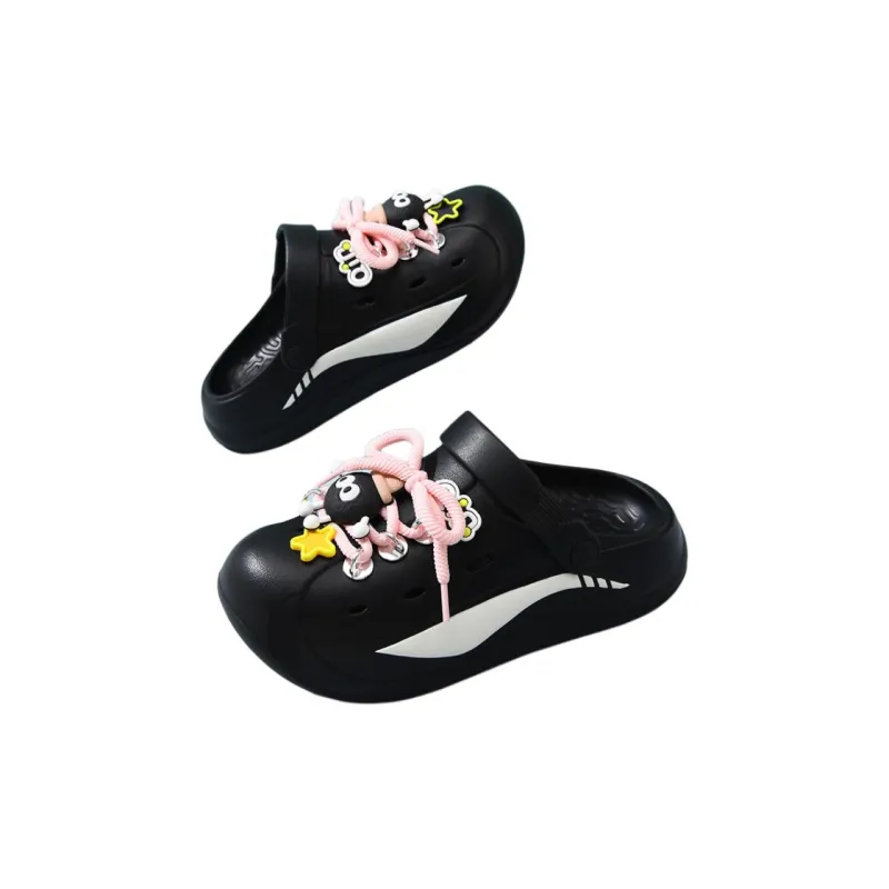 Yamada Hyakuju Home Slippers White, Black, Beige-8