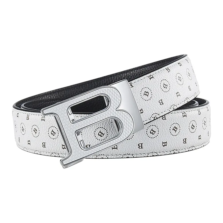 JONNY MOORE Top Grain Cow Leather Belts Men's 3.5cm-10