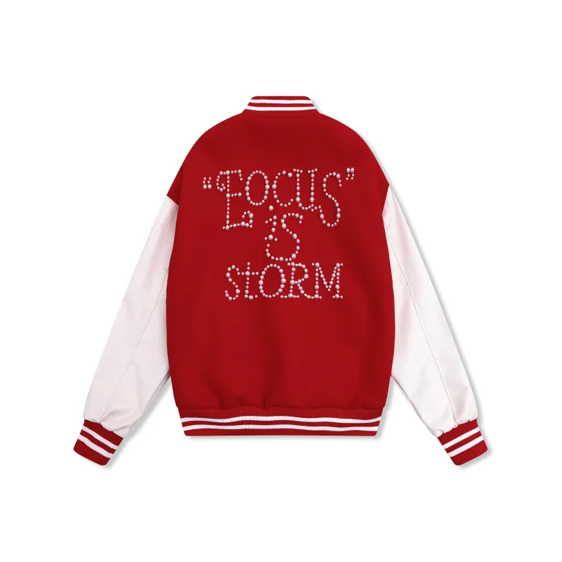 BEAR UNION Baseball Jacket Unisex-5