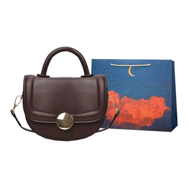 Elsvet PU Crossbody Bag, Shoulder Bag Regular Women's Black/Coffee/Brown/Red-4