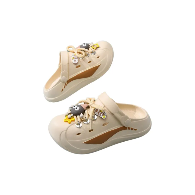 Yamada Hyakuju Home Slippers White, Black, Beige-12