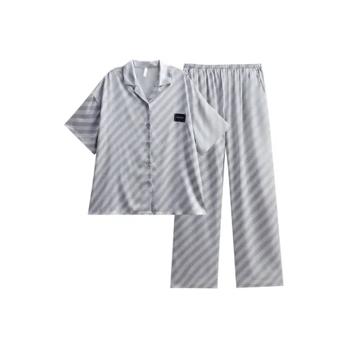 Same Language Pajama Set Women's Ice Blue · Light Blue