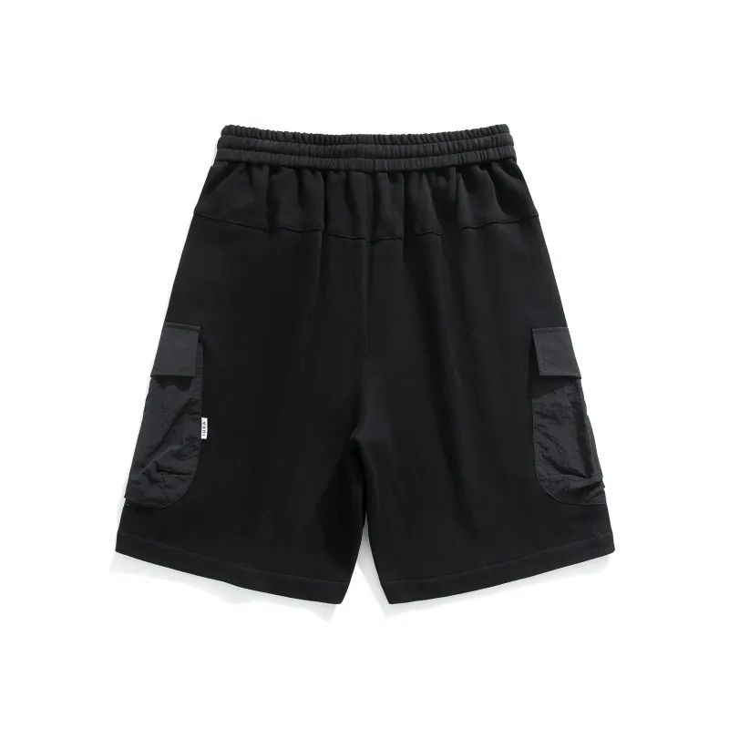 ROBINHOOD Casual Shorts Unisex Black-1