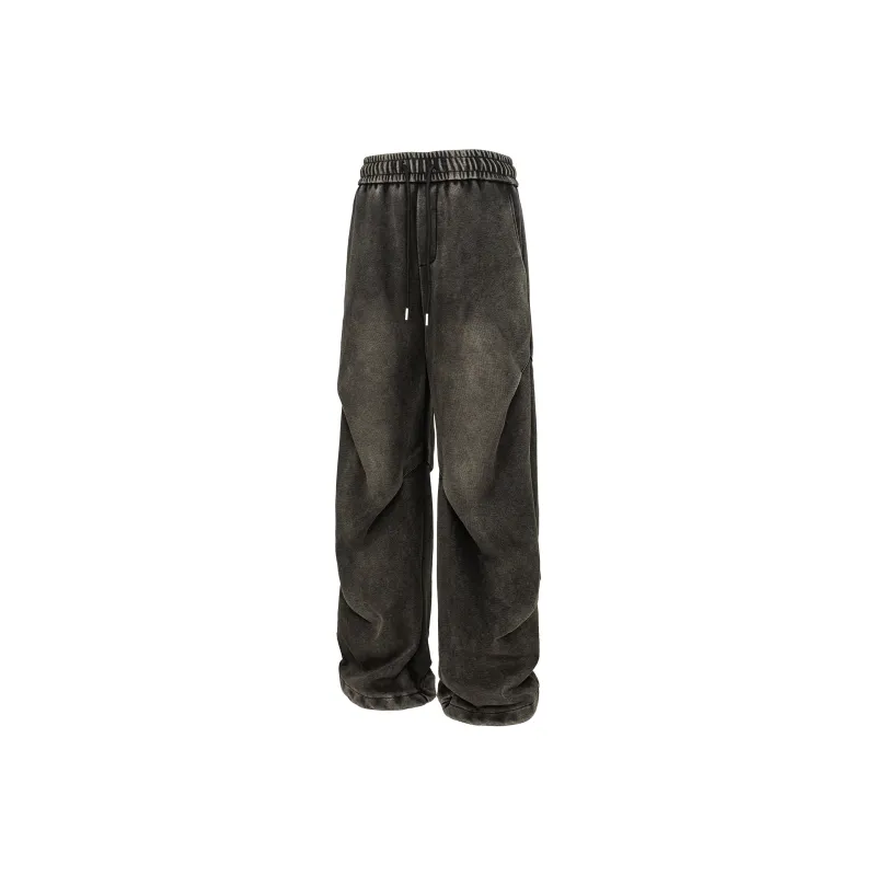AMBER LIGHT Casual Pants Unisex Black-2