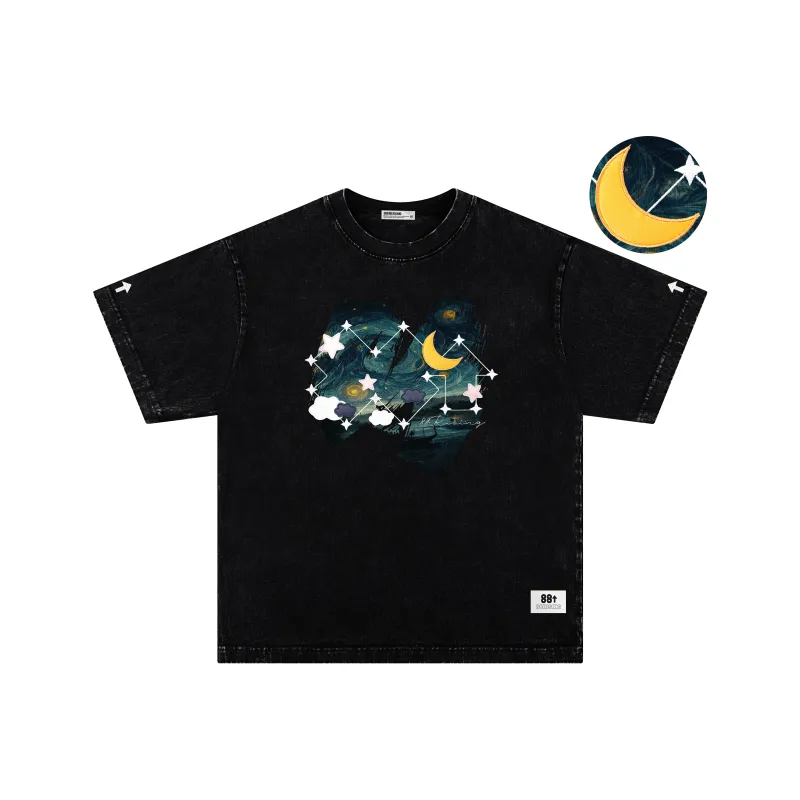 88rising Vinyl Record Collection T Shirt Unisex Jet Black-1