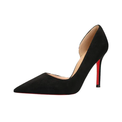 RoseDoris Slim Heel High Heels Women's Black