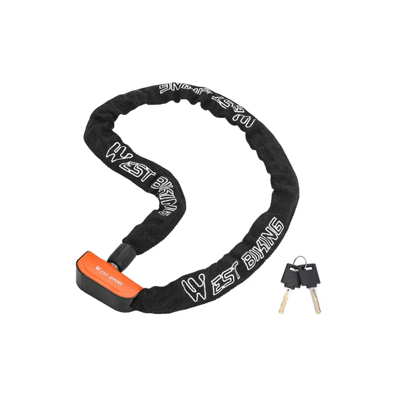 WEST BIKING Bicycle Locks Chain Lock-19