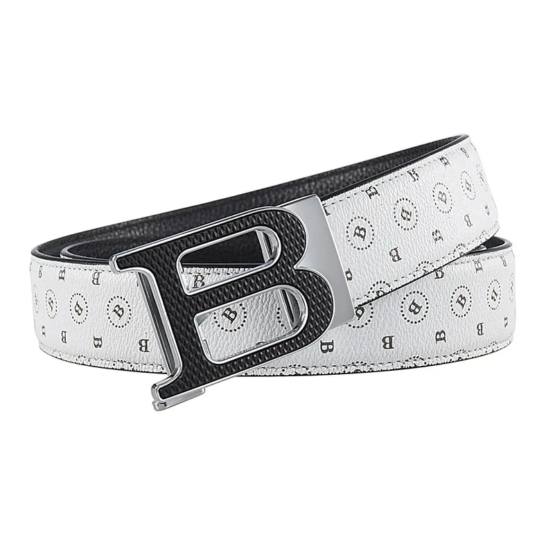 JONNY MOORE Top Grain Cow Leather Belts Men's 3.5cm-13