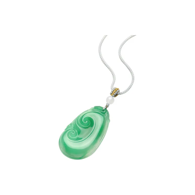 CHOW TAI SENG African Emerald Necklaces Unisex-1