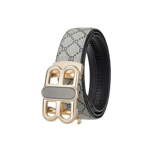 JONNY MOORE Cow Leather Belts Men's 3.5cm