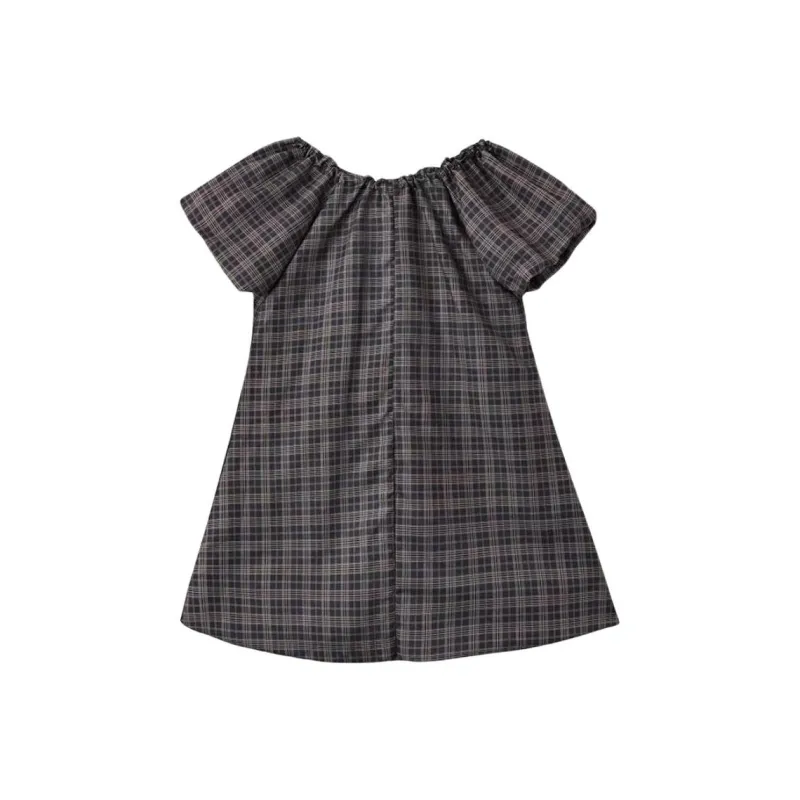 PAIN OR PLEASURE Short Sleeved Dresses Women's Black-1