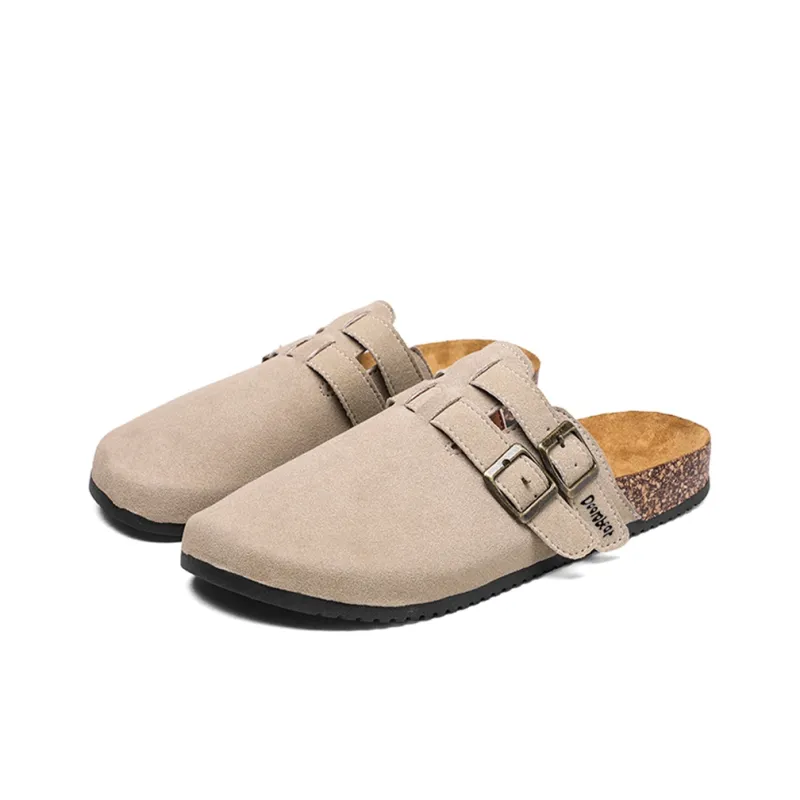 Budding Bear Odor Resistant Abrasion Resistant Slip Resistant Wrap toe Slippers Unisex-2