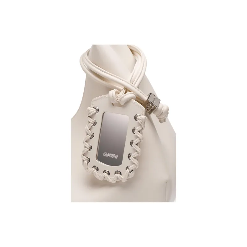 GANNI Medium Logo debossed Bag-4