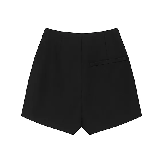 AHDO Casual Shorts Women's Black-1