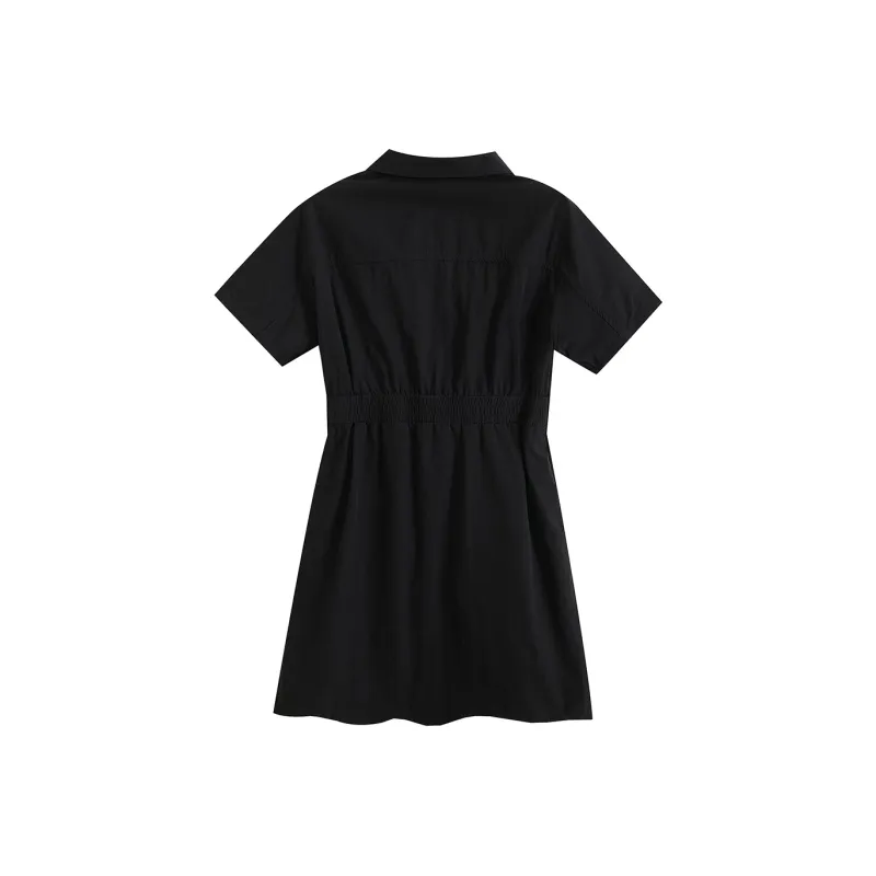 HARDY HARDY Short Sleeved Dress Women's Black-1
